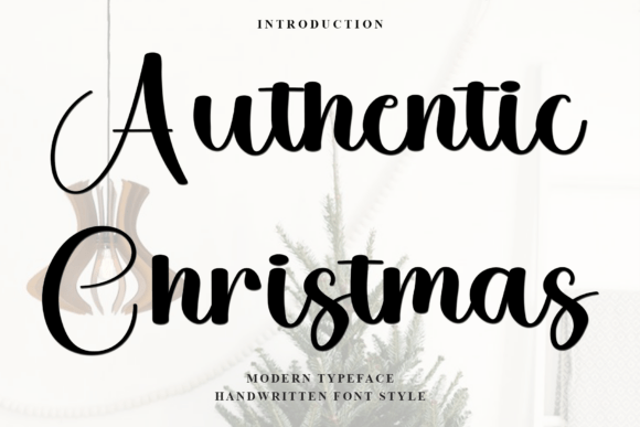 Authentic Christmas Font - Featured Image