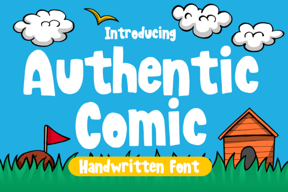 Authentic Comic Font - Featured Image