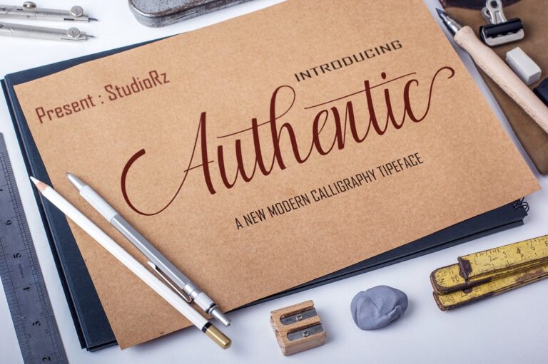 Authentic Font - Featured Image