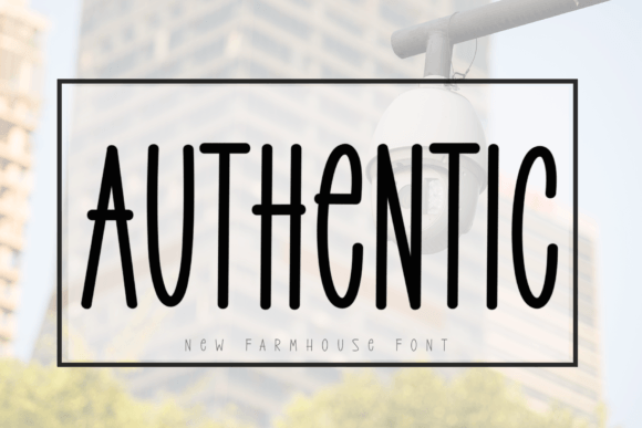 Authentic Font - Featured Image