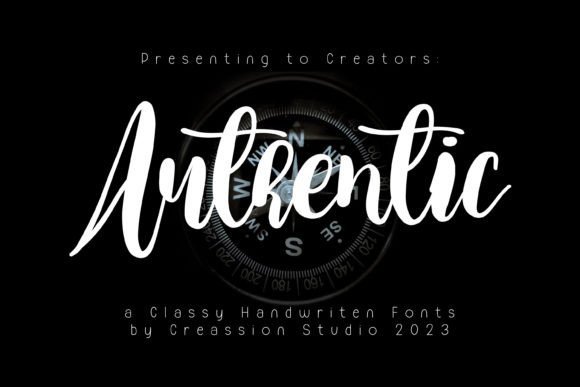 Authentic Font - Featured Image