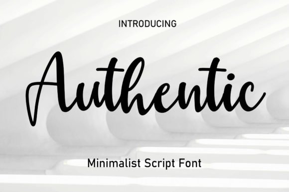 Authentic Font - Featured Image