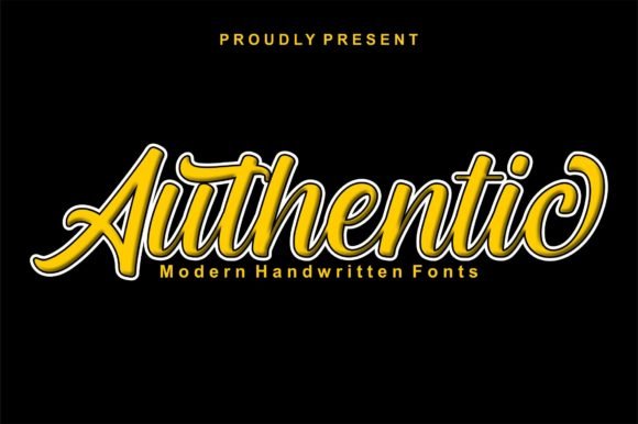 Authentic Font - Featured Image