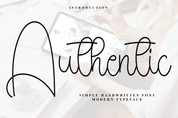 Authentic Font - Featured Image