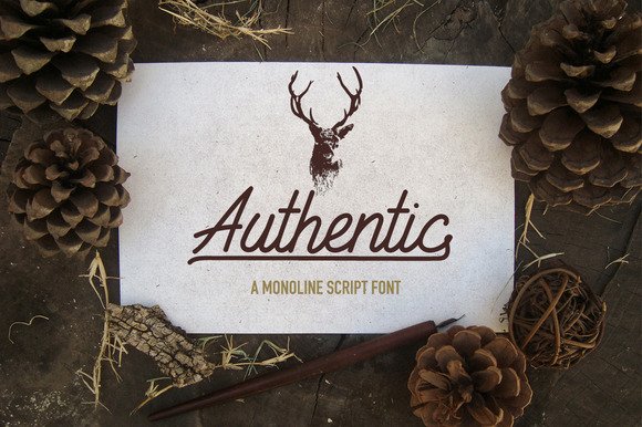 Authentic Font - Featured Image