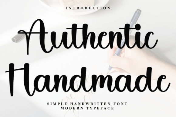 Authentic Handmade Font - Featured Image