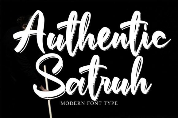 Authentic Satruh Font - Featured Image