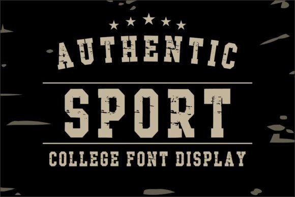 Authentic Sport Font - Featured Image