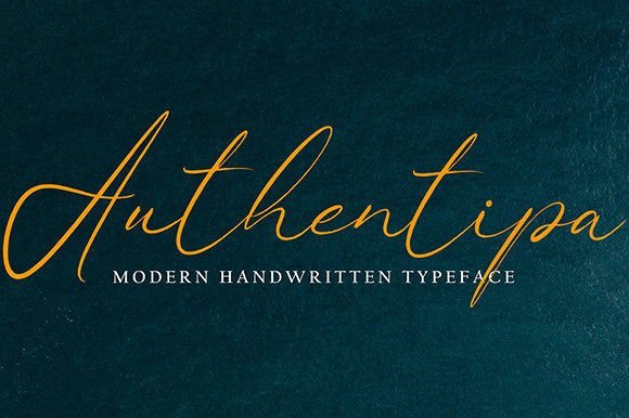 Authentipa Font - Featured Image