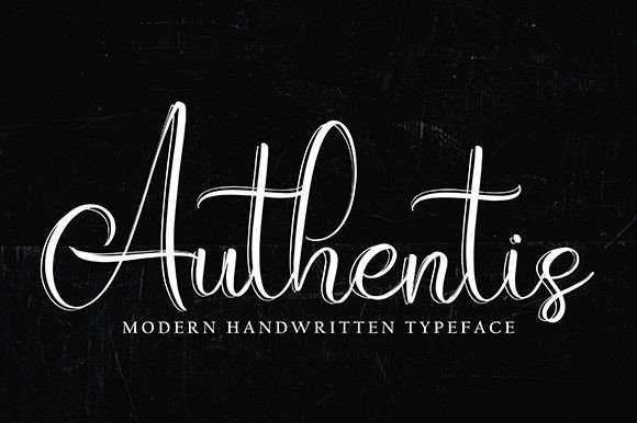 Authentis Font - Featured Image