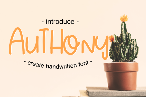 Authony Font - Featured Image