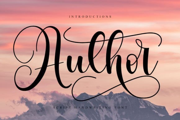 Author Font - Featured Image