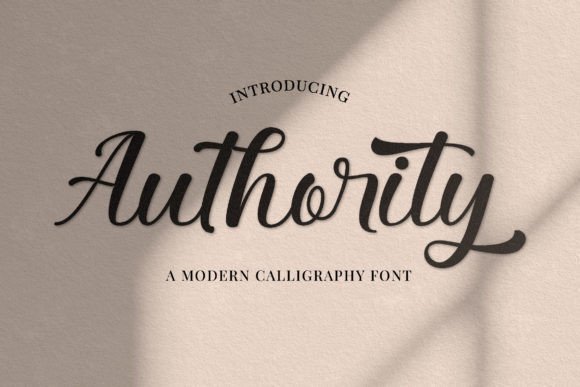 Authority Font - Featured Image