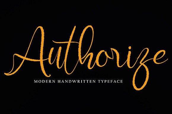 Authorize Font - Featured Image