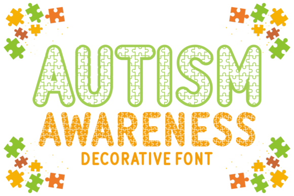 Autism Awareness Font - Featured Image