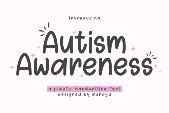 Autism Awareness Font - Featured Image