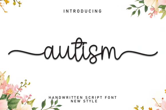 Autism Font - Featured Image