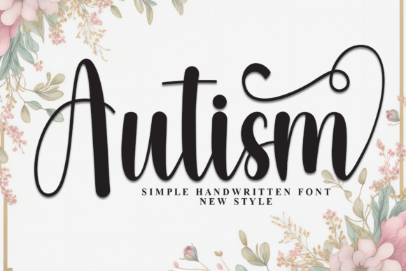 Autism Font - Featured Image