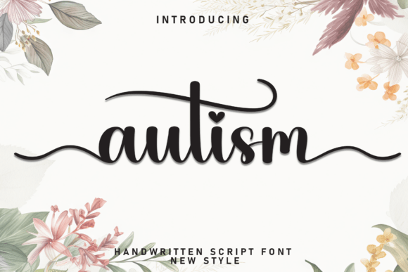 Autism Font - Featured Image
