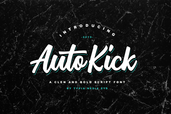 Auto Kick Font - Featured Image