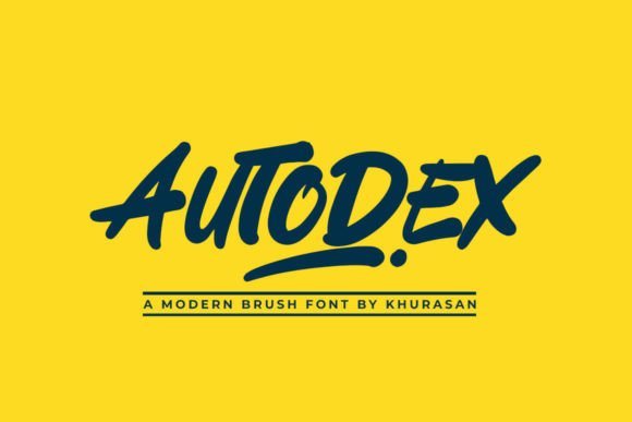 Autodex Font - Featured Image