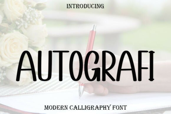 Autografi Font - Featured Image