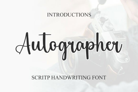 Autographer Font - Featured Image