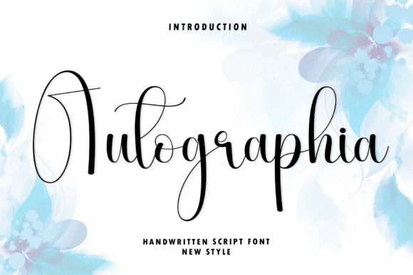 Autographia Font - Featured Image