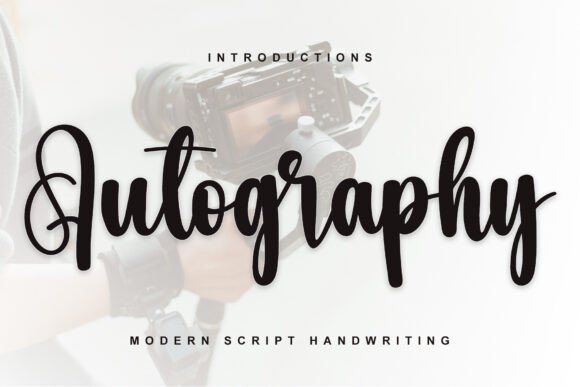 Autography Font - Featured Image