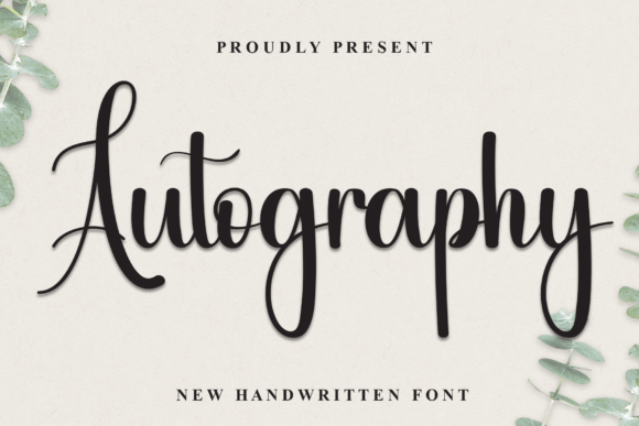 Autography Font - Featured Image