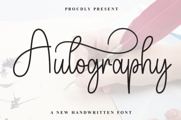 Autography Font - Featured Image