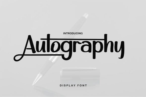 Autography Font - Featured Image