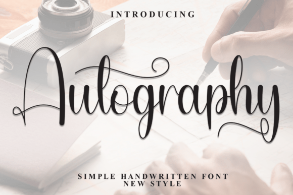 Autography Font - Featured Image