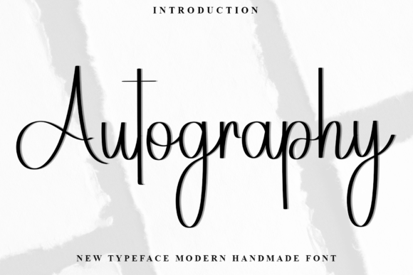 Autography Font - Featured Image