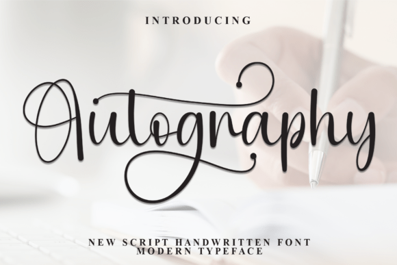 Autography Font - Featured Image
