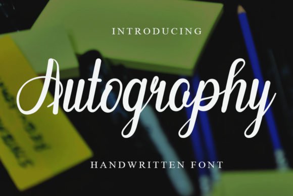 Autography Font - Featured Image