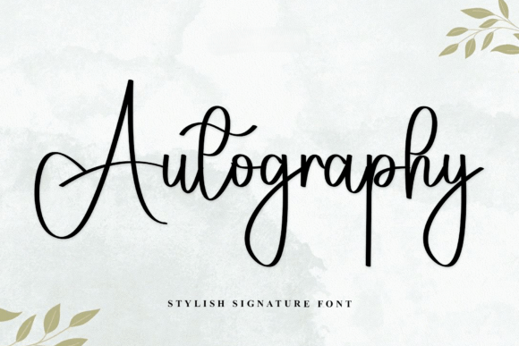 Autography Font - Featured Image
