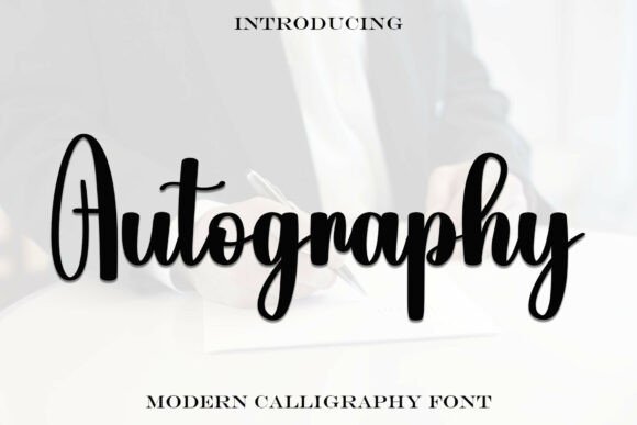 Autography Font - Featured Image