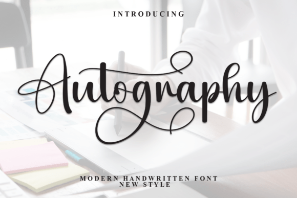 Autography Font - Featured Image