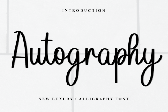 Autography Font - Featured Image