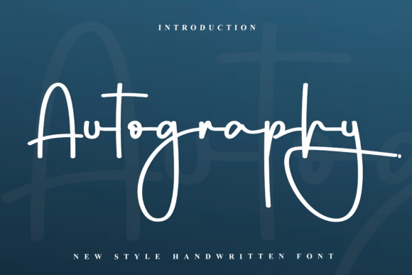 Autography Font - Featured Image