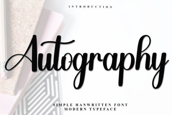 Autography Font - Featured Image
