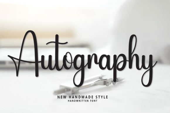Autography Font - Featured Image