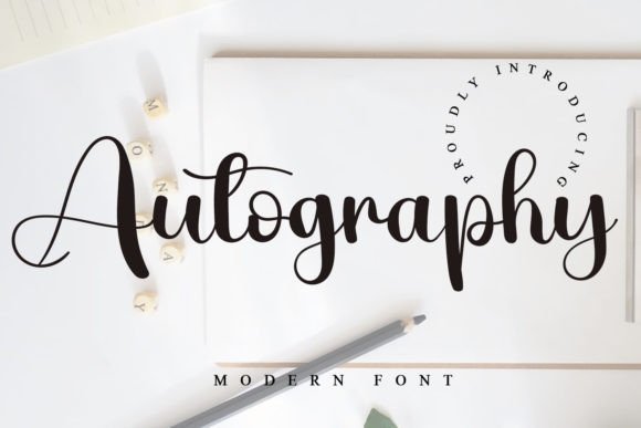 Autography Font - Featured Image