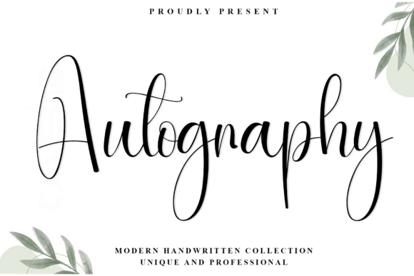 Autography Font - Featured Image