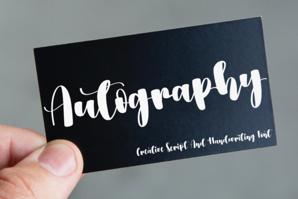 Autography Font - Featured Image