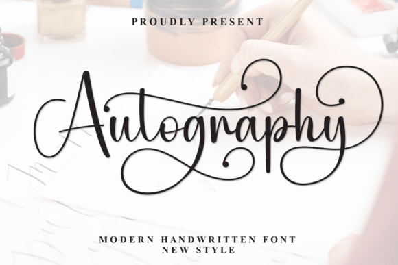 Autography Font - Featured Image