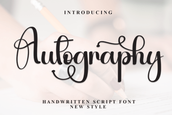 Autography Font - Featured Image
