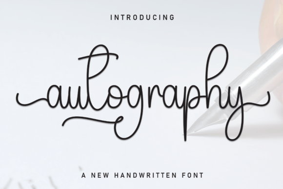 Autography Font - Featured Image