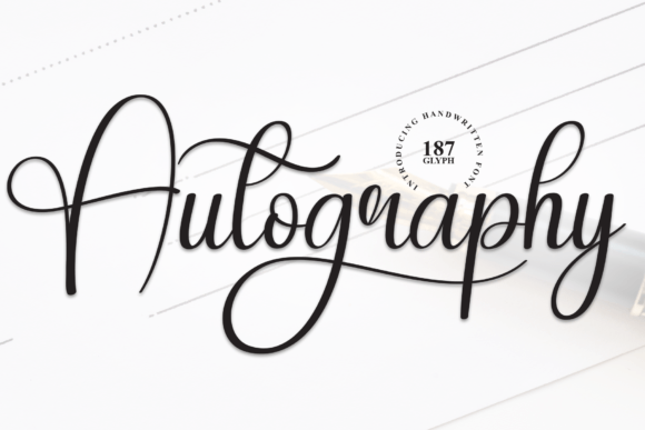 Autography Font - Featured Image